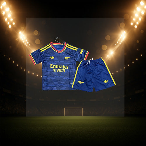 Kids' Arsenal Away Shirt & Shorts Set 26/27