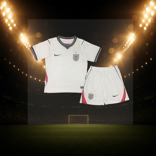 Kids' England Home Shirt & Shorts 26/27