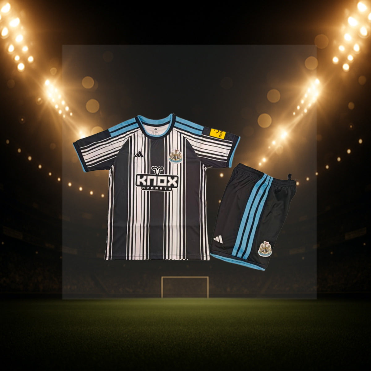 Kids' Newcastle United Home Shirt & Shorts Set 26/27
