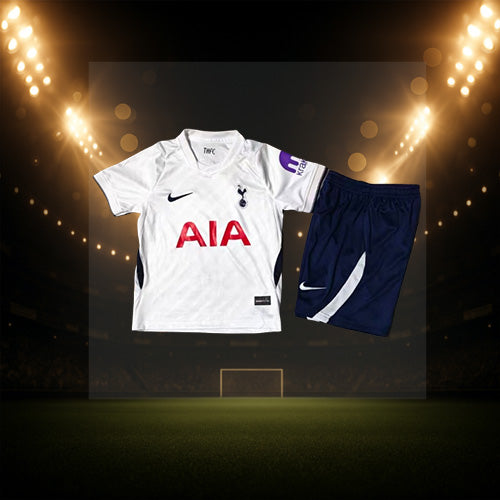 Kids' Tottenham Hotspur Home Shirt & Shorts Set 26/27