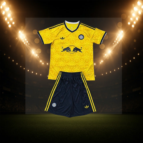 Kids' Leeds United Away Shirt & Shorts Set 26/27
