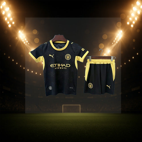 Kids' Manchester City Away Shirt & Shorts Set 26/27