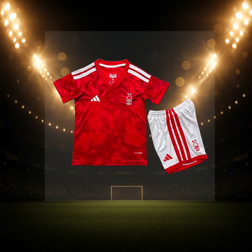 Kids' Nottingham Forest Home Shirt & Shorts Set 26/27