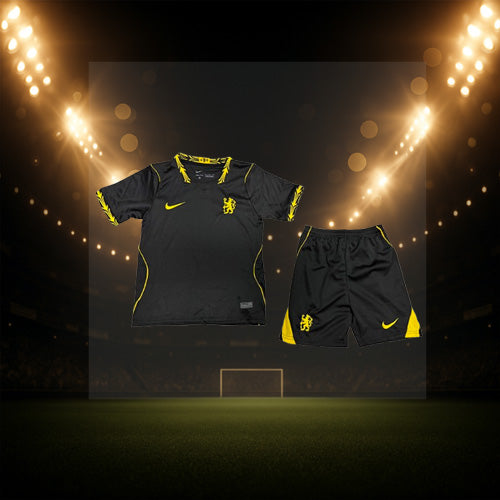 Kids' Chelsea Away Shirt & Shorts Set 26/27