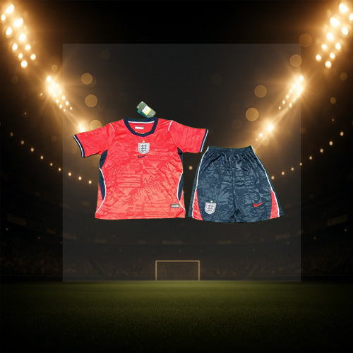Kids' England Away Shirt & Shorts Set 26/27